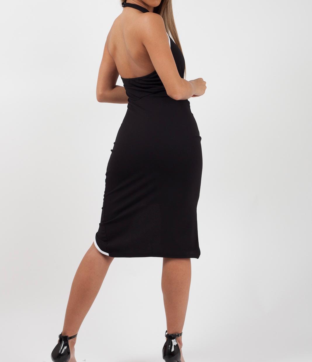 Halter neck bodycon dress