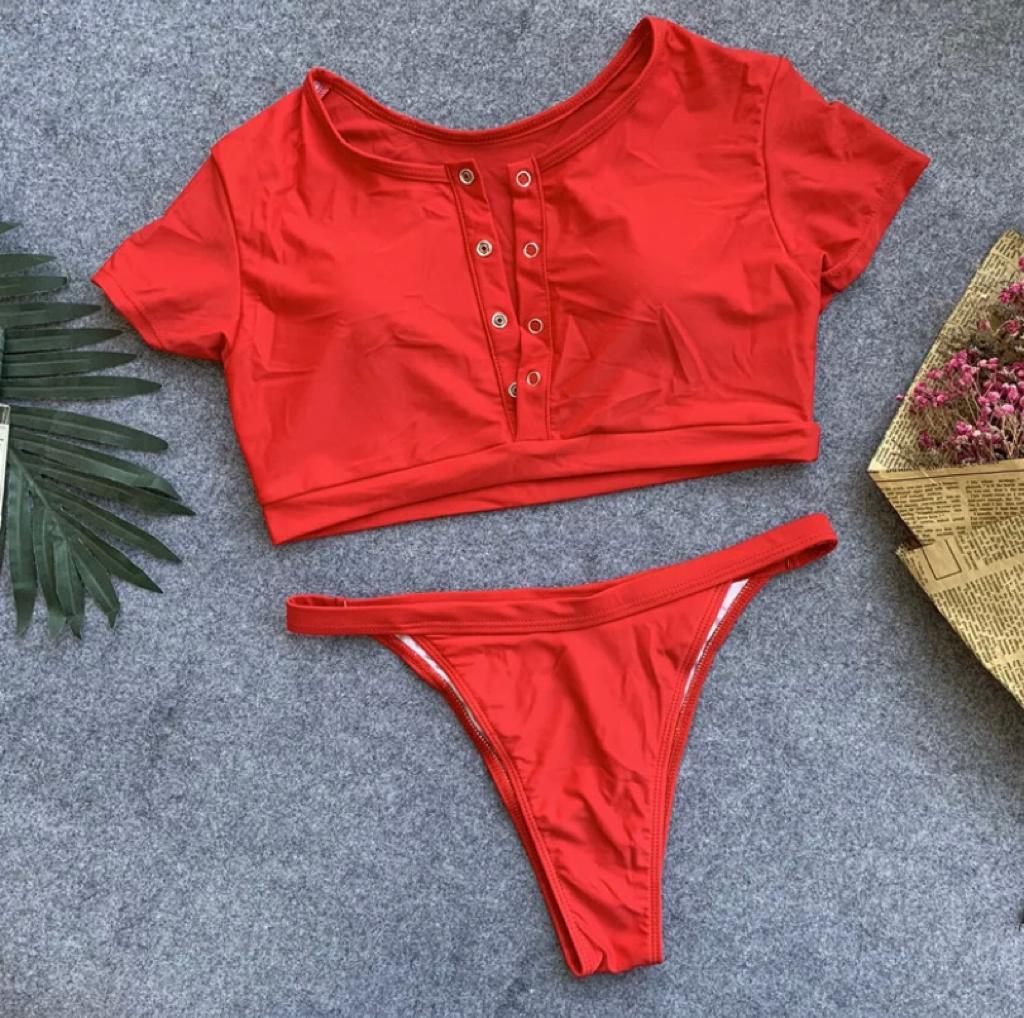 Surf two piece bikini set