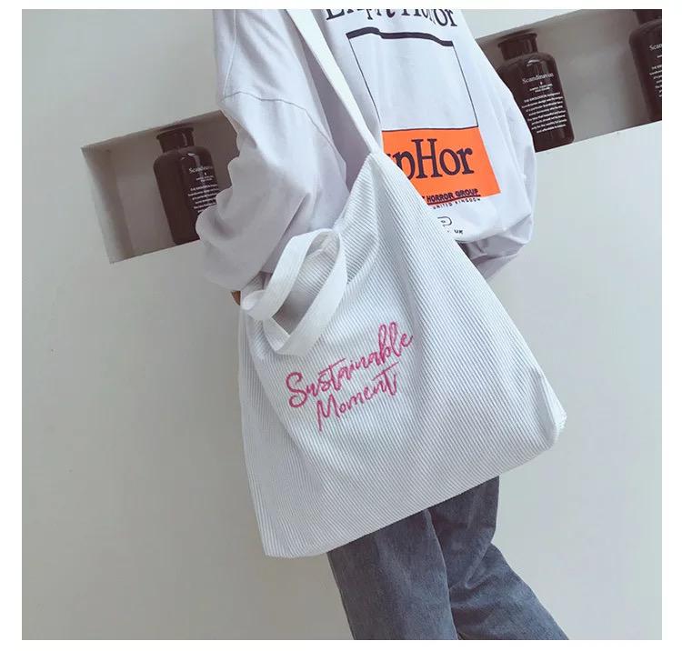 Large Corduroy Handbags