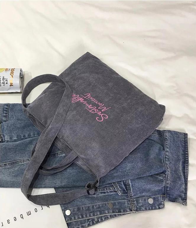 Large Corduroy Handbags