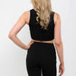 Biker shorts & crop top set