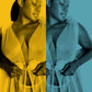 See-Through mesh night gown