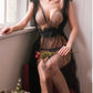See-Through mesh night gown